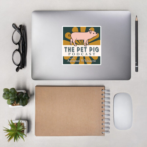 The Pet Pig Podcast Sticker - Image 7
