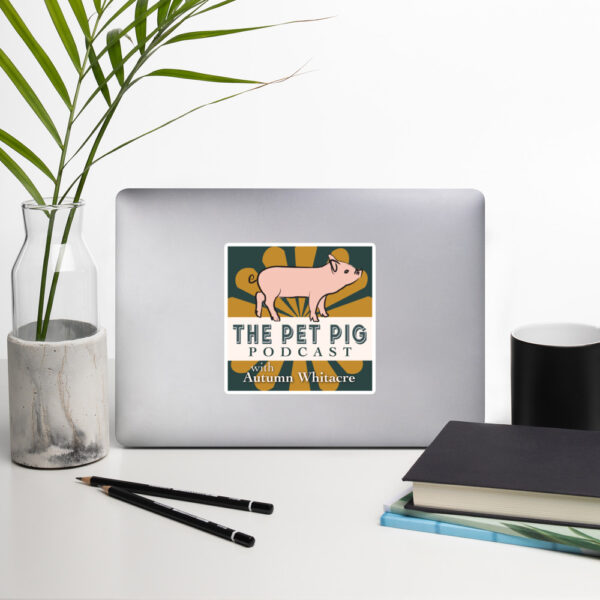The Pet Pig Podcast Sticker - Image 8
