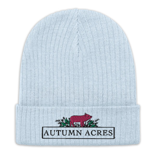 Autumn Acres Ribbed Knit Beanie - Image 2