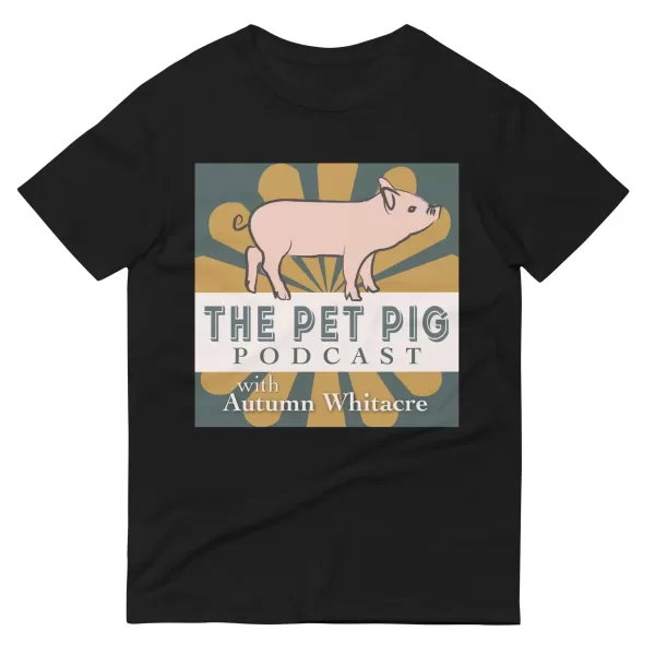 "The Pet Pig Podcast" T-Shirt - Image 2