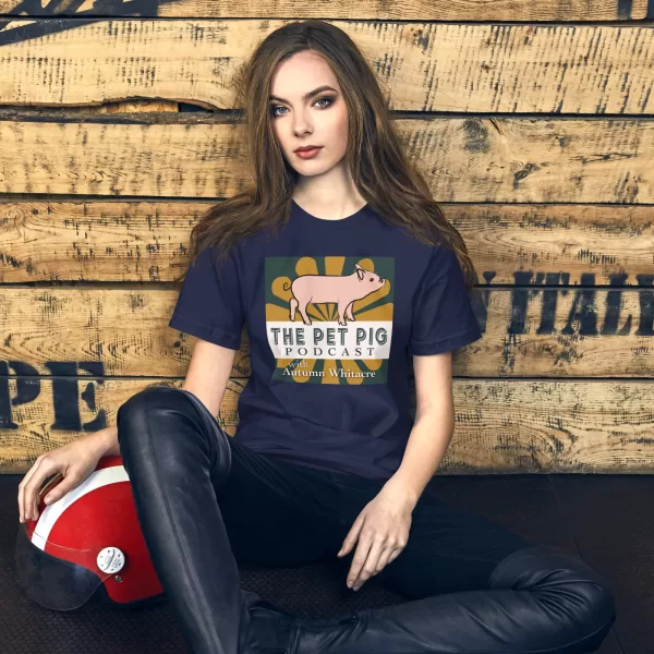 The Pet Pig Podcast Unisex t-shirt - Image 2