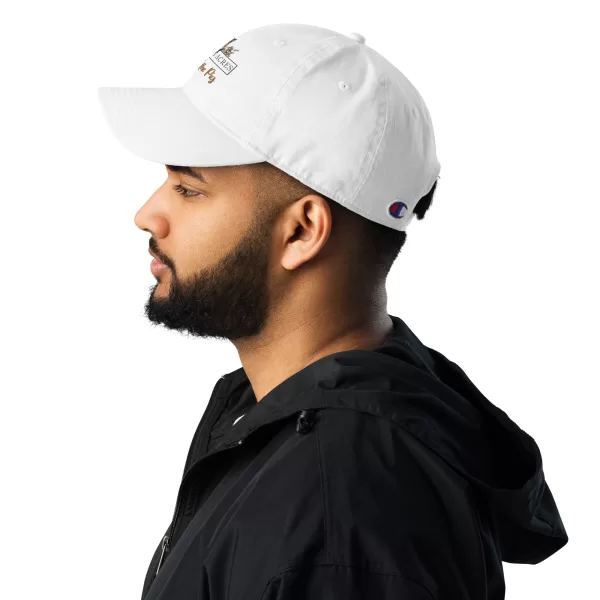 White champion dad hat hotsell