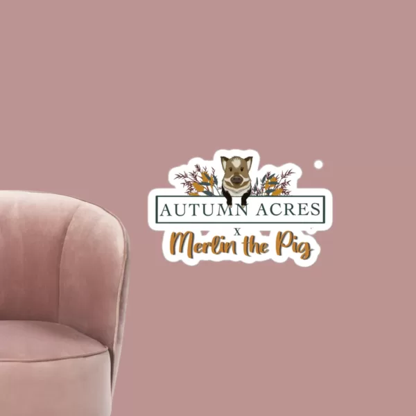 Autumn Acres and Merlin Collaborative Bubble-free stickers