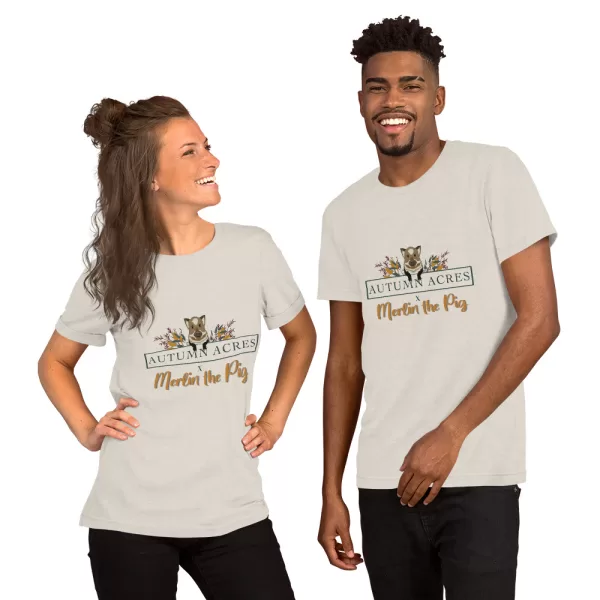 Autumn Acres and Merlin Collaborative Unisex t-shirt - Image 10