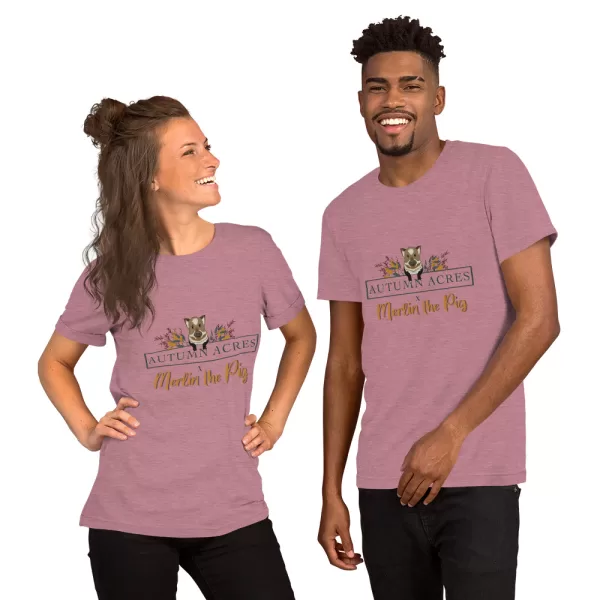 Autumn Acres and Merlin Collaborative Unisex t-shirt - Image 2