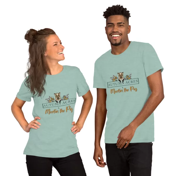 Autumn Acres and Merlin Collaborative Unisex t-shirt - Image 5