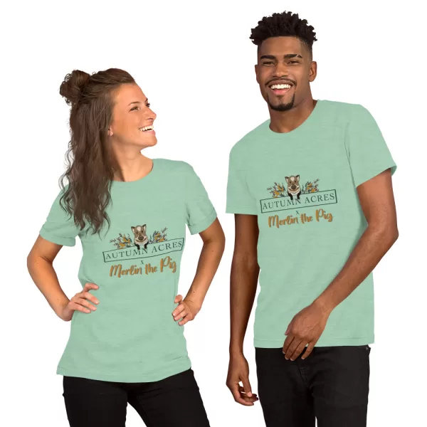 Autumn Acres and Merlin Collaborative Unisex t-shirt - Image 6