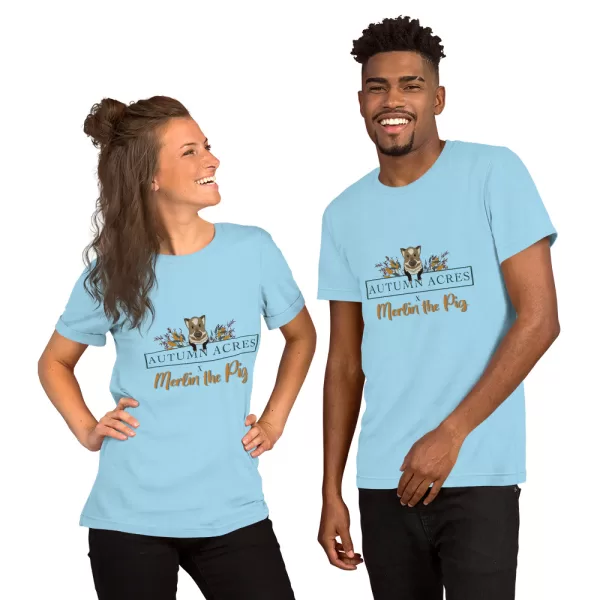 Autumn Acres and Merlin Collaborative Unisex t-shirt - Image 9