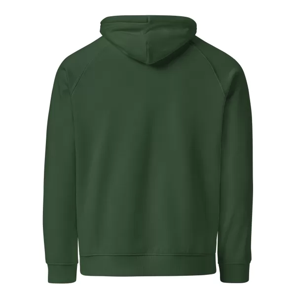 Unisex eco raglan hoodie - Image 8