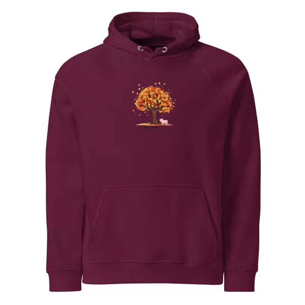 Unisex eco raglan hoodie