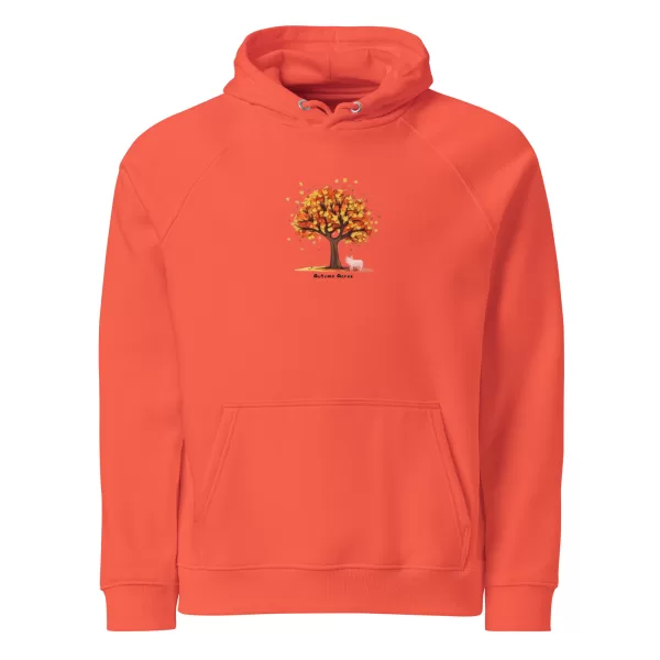 Unisex eco raglan hoodie - Image 9