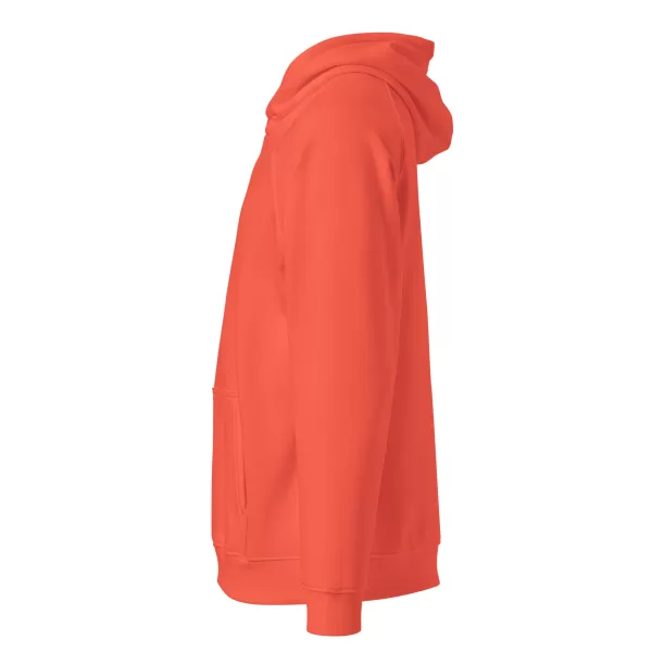 Unisex eco raglan hoodie - Image 10