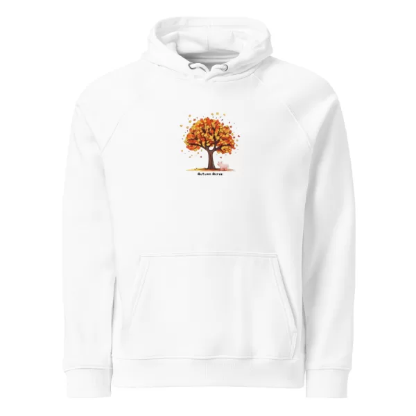 Unisex eco raglan hoodie - Image 13