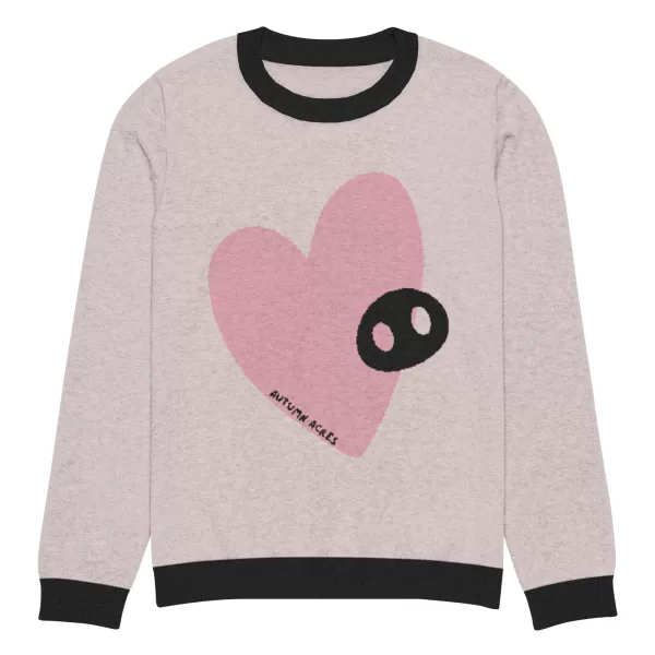 Knitted crew neck sweater - Image 10