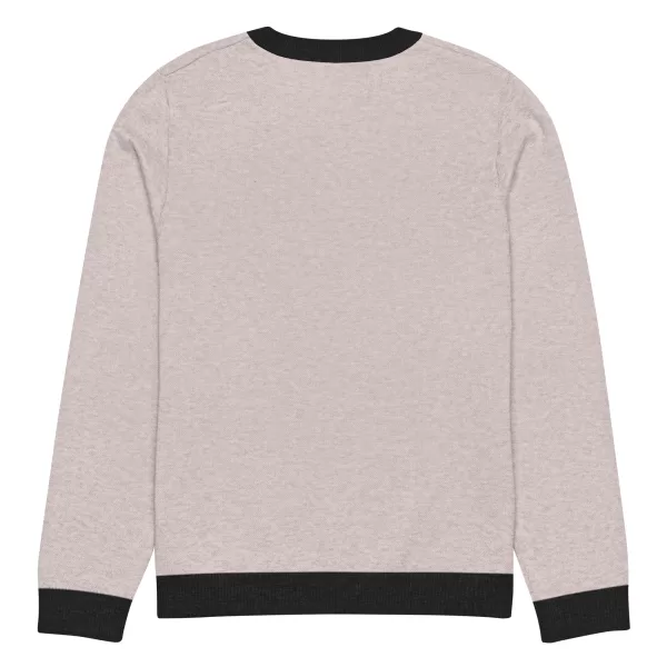 Knitted crew neck sweater - Image 7