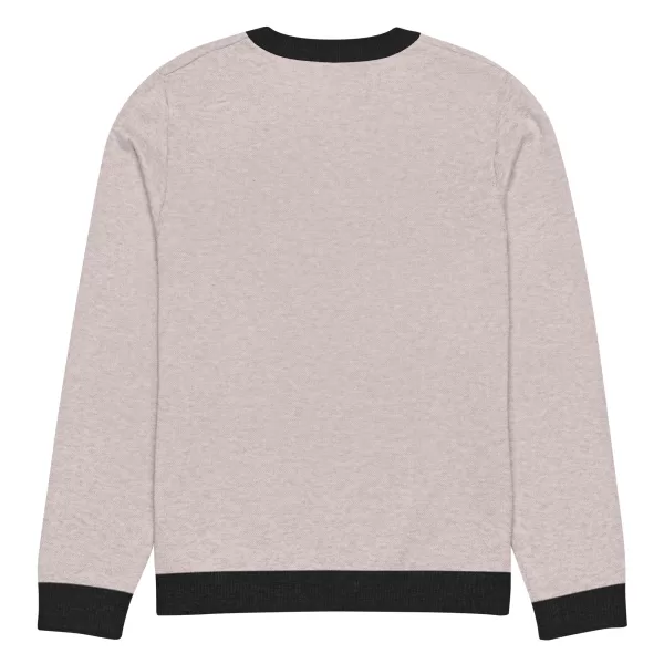 Knitted crew neck sweater - Image 5