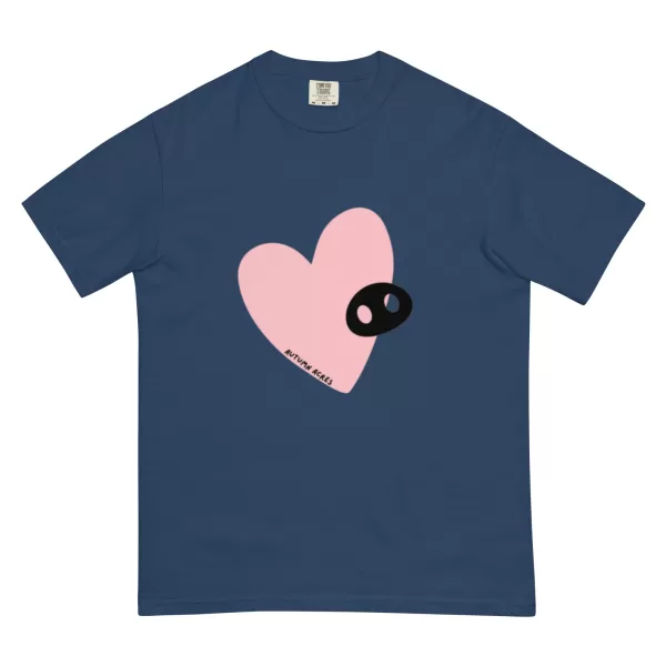 Unisex garment-dyed heavyweight t-shirt