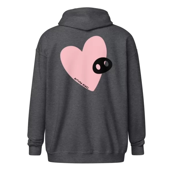 Unisex heavy blend zip hoodie
