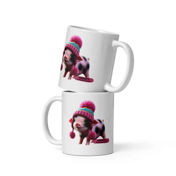 White glossy mug - Image 2