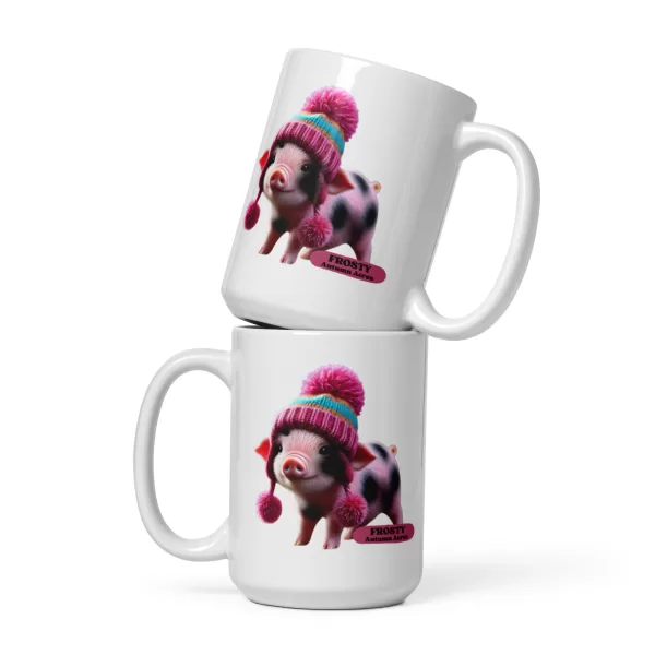 White glossy mug - Image 3
