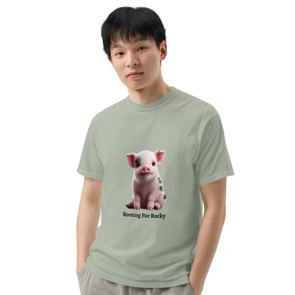 Unisex garment-dyed heavyweight t-shirt - Image 59