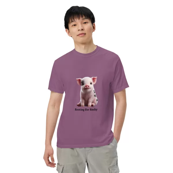 Unisex garment-dyed heavyweight t-shirt - Image 17