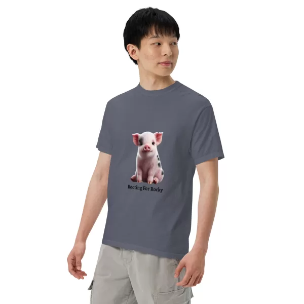 Unisex garment-dyed heavyweight t-shirt - Image 15