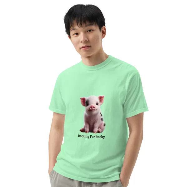 Unisex garment-dyed heavyweight t-shirt - Image 90
