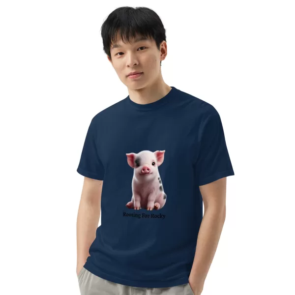 Unisex garment-dyed heavyweight t-shirt - Image 7