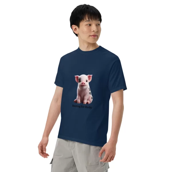 Unisex garment-dyed heavyweight t-shirt - Image 8