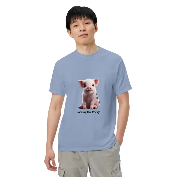 Unisex garment-dyed heavyweight t-shirt - Image 54